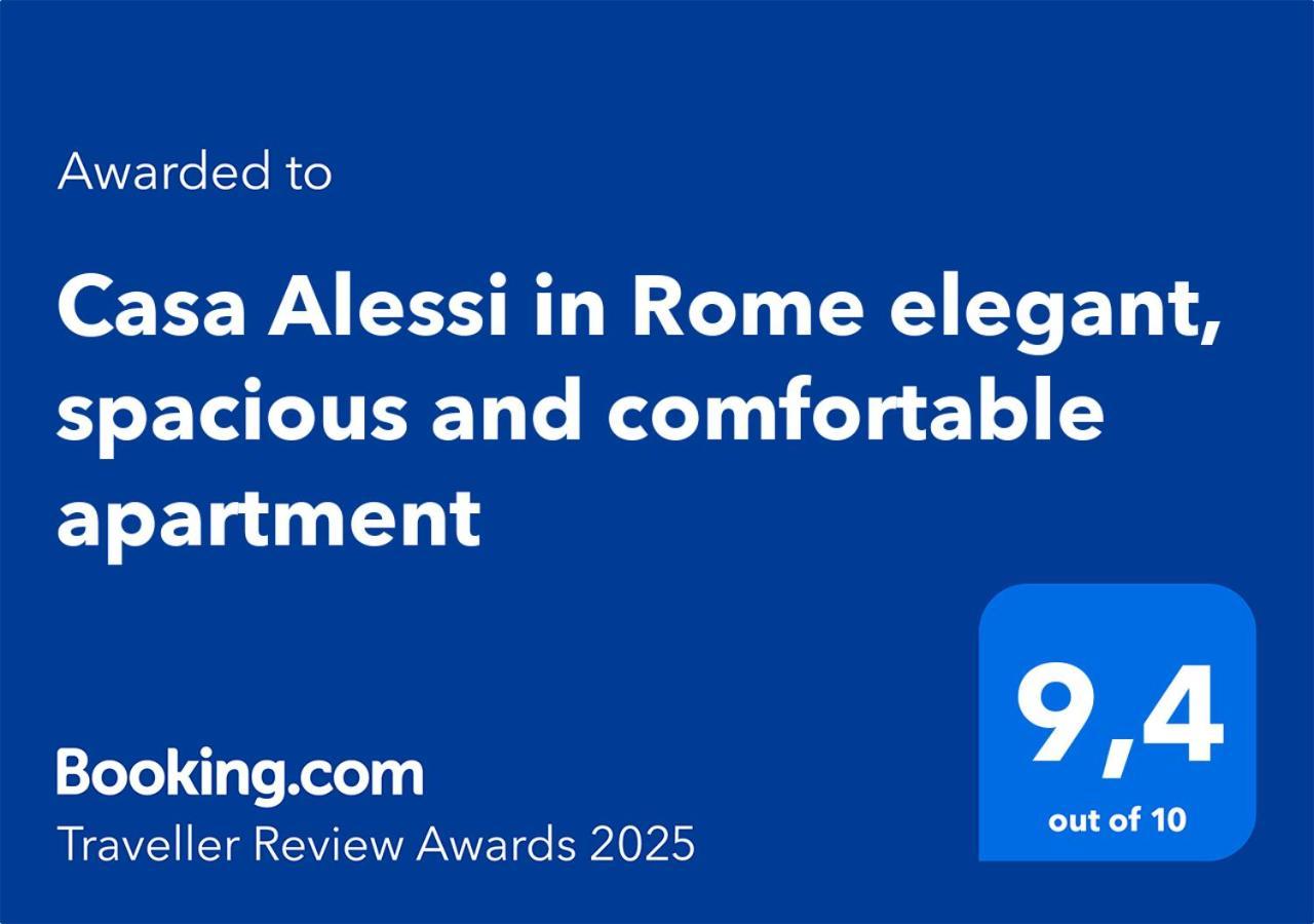 Casa Alessi In Rome Elegant, Spacious And Comfortable Apartment Buitenkant foto